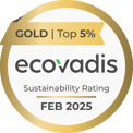 ecovadis gold badge
