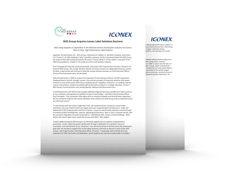 Iconex Press Release